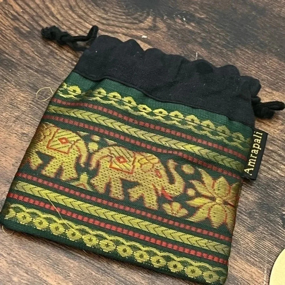 Mirrored Circle Door Knocker Earrings - Picture 6 of 10